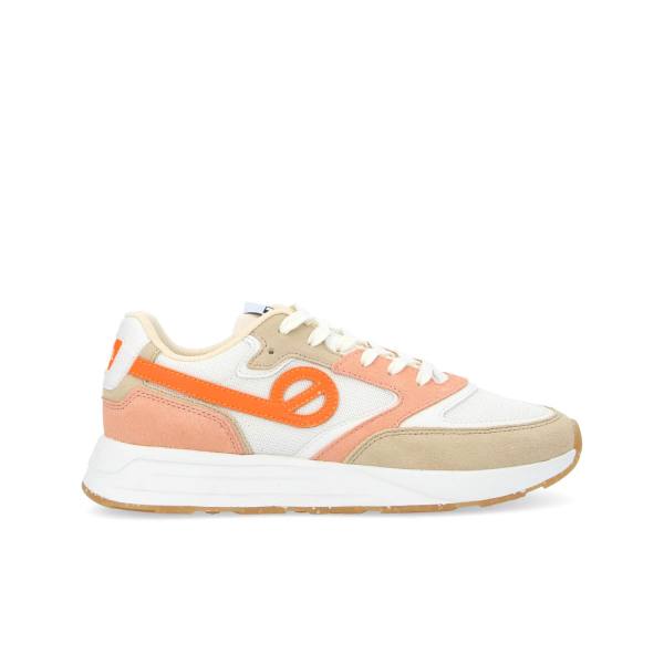 POWER JOGGER W - SUEDE/KNIT/NAPP - SABLE/DOVE/F.ORANGE