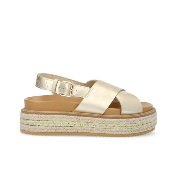 SUNA SANDALE W - COW LEATHER - LIGHT GOLD